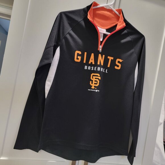 San Francisco Giants Long Sleeve Half Zip SF Giants Size Small - Picture 6 of 10